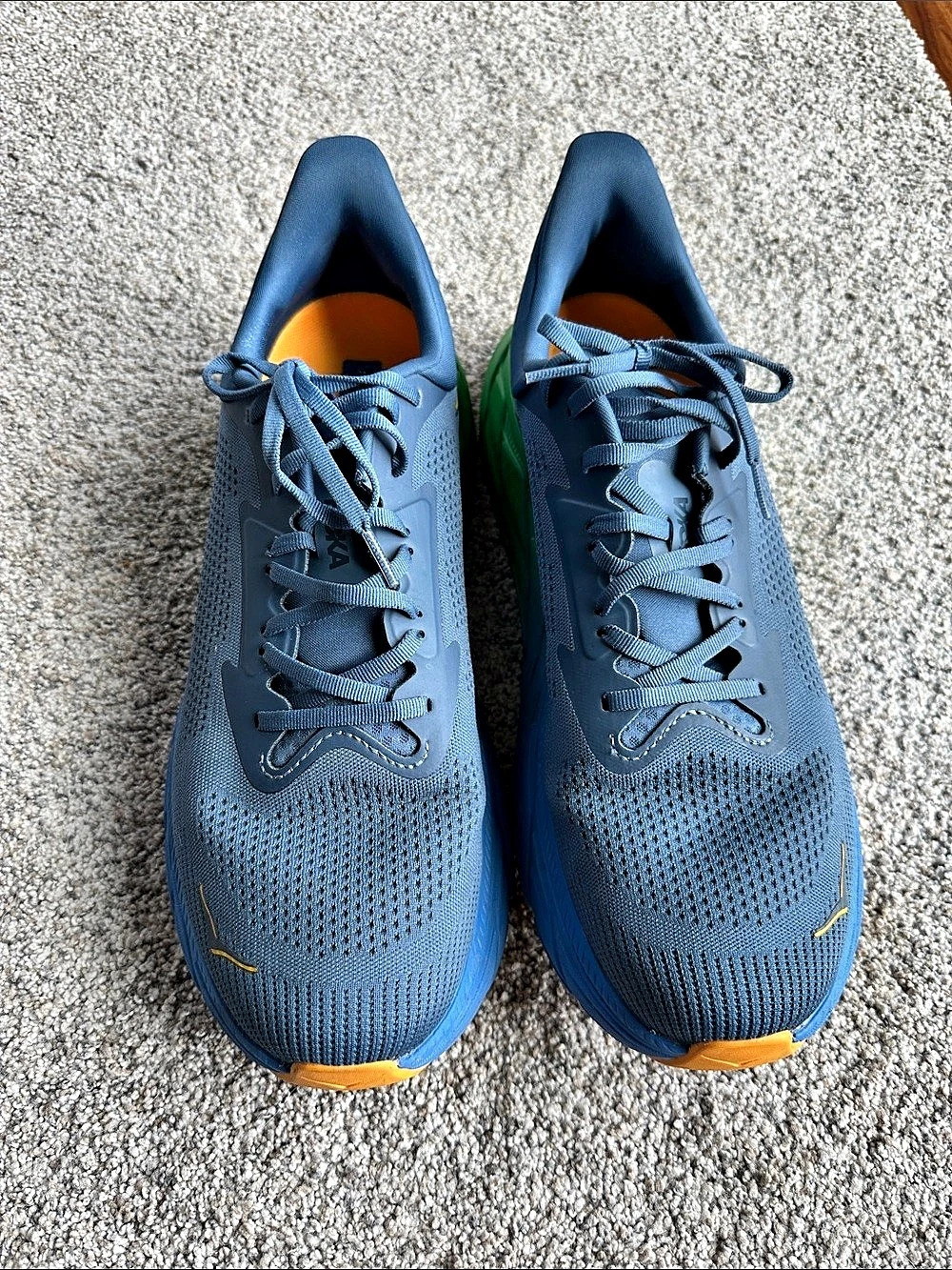 HOKA Arahi 7 Athletic Shoes Blue & Green US 13D